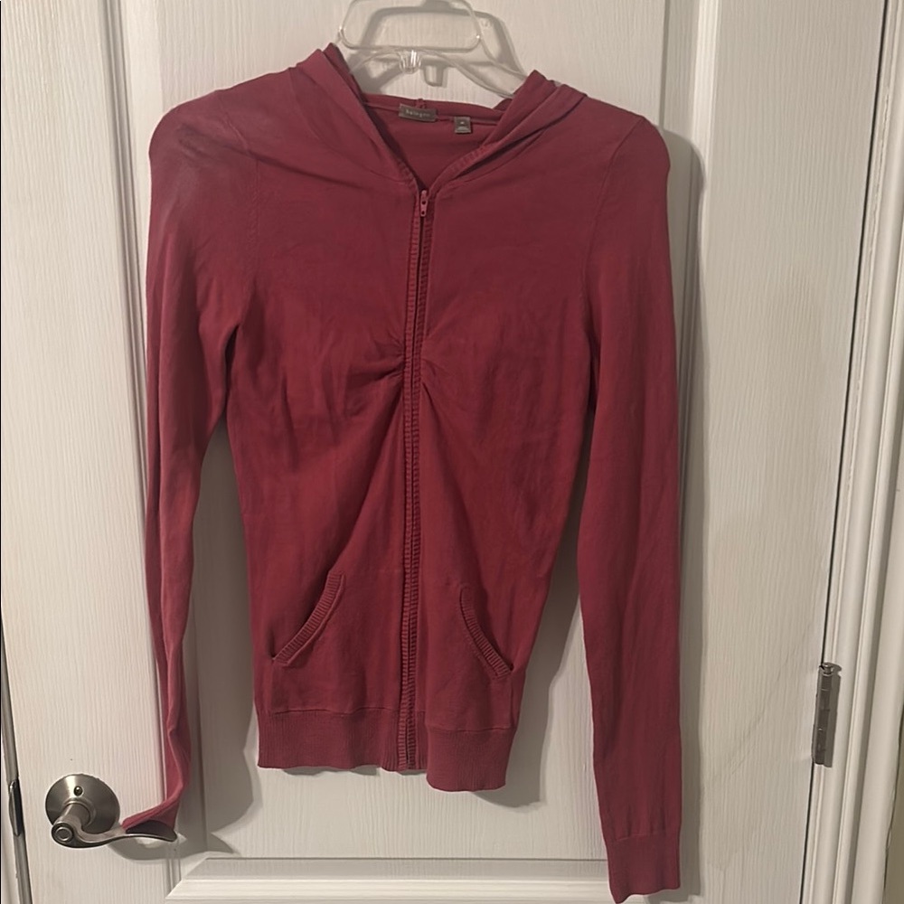 Halogen Women's Sweater- front zip